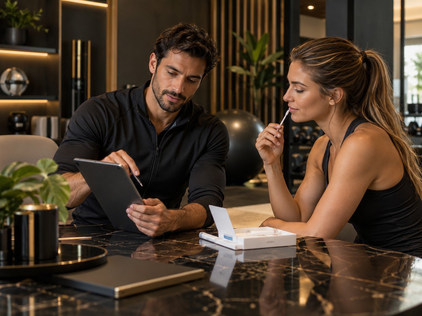Allenamento funzionale nello studio Limitless Lifestyle